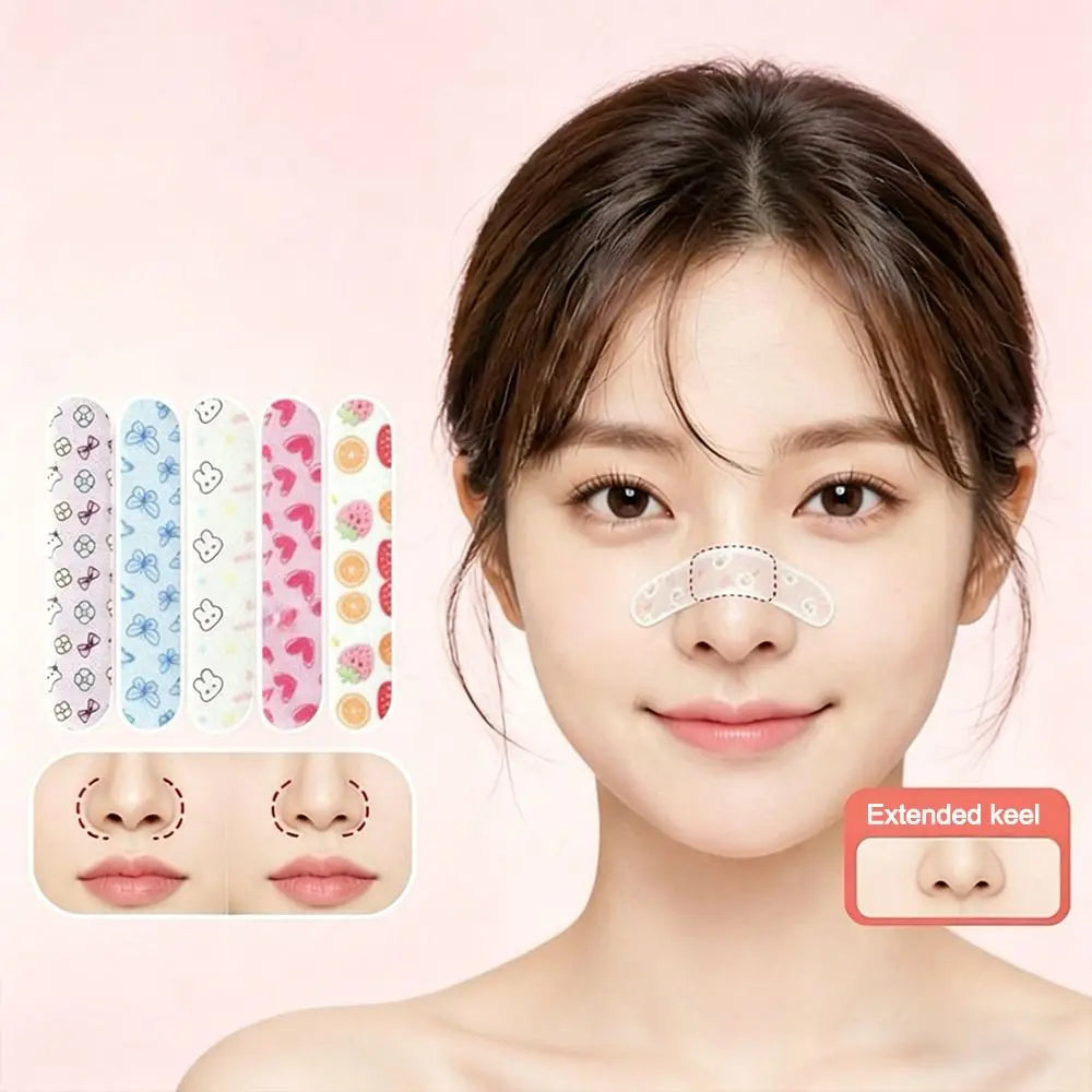 10-Pack Reusable Nose Lifting Shaping Strips | Adjustable Tape Nose Shaping Strips QXL