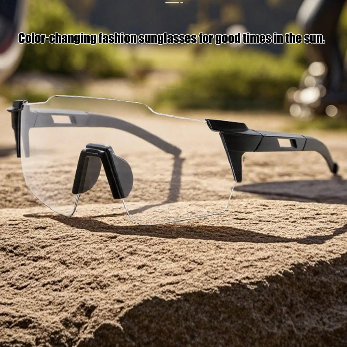 Photochromic Cycling Glasses UV400 MTB Sports Sunglasses Sports Cycling Sunglasses QXL