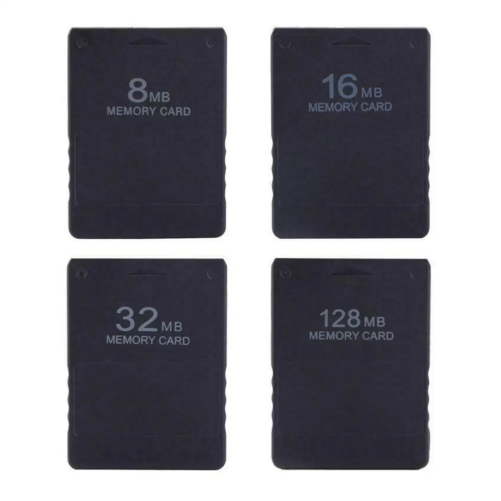 PS2 Memory Card 8MB–128MB Flash Storage | PlayStation 2 Game Console Memory Card QXL
