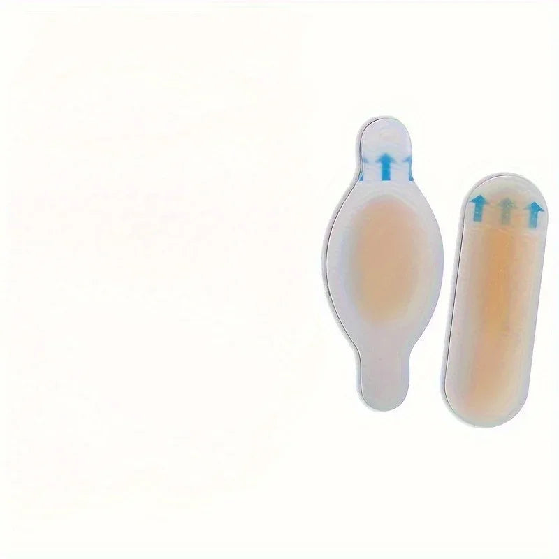 10-Pack Transparent Gel Foot Pads – Toe & Heel Cushion Patches Gel Foot Pads QXL