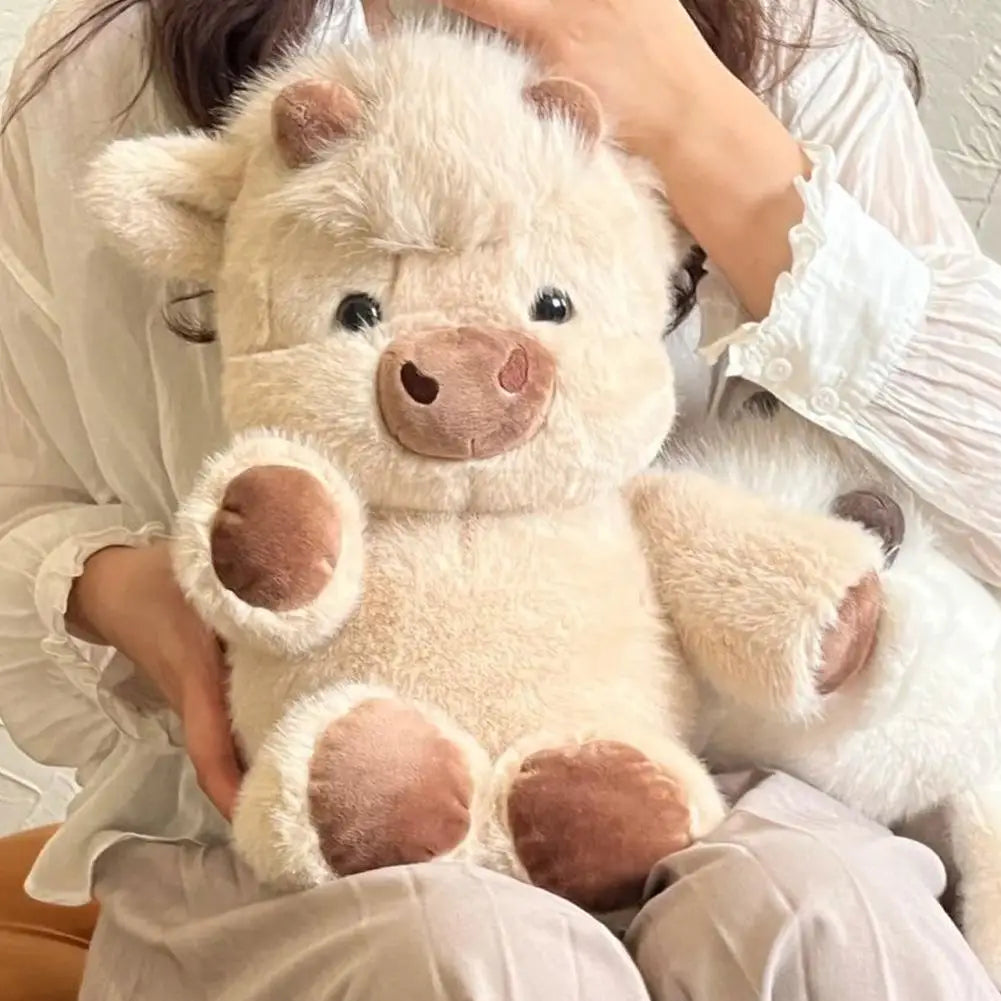 45cm West Highland Calf Plush Toy | Soft Stuffed Animal Gift Stuffed Plush Toy QXL
