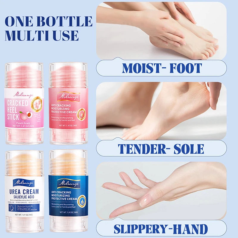 BMPEIC Peach Foot Cream – Urea, Squalane & Vitamin E Foot & Hand Cream QXL