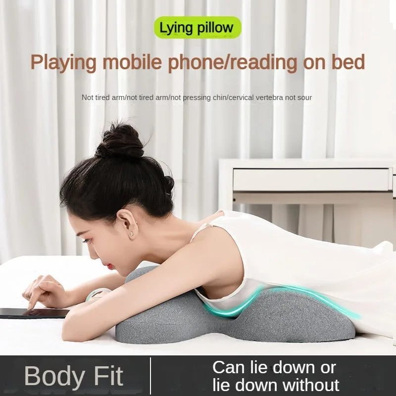 Memory Foam Bed Reading Pillow | Phone & Book Support Bed Reading Pillow QXL