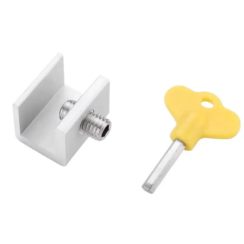 Aluminum Adjustable Sliding Window & Door Keyed Security Lock Window Security Lock QXL