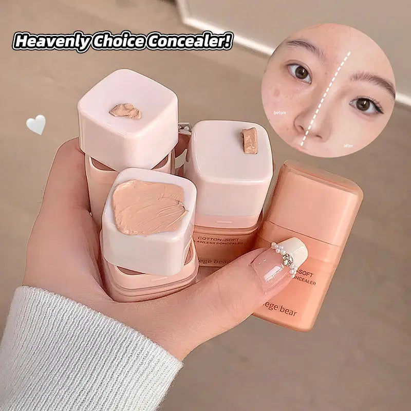 Full Coverage Hydrating Concealer | Long-Lasting All Skin Types Face Concealer QXL