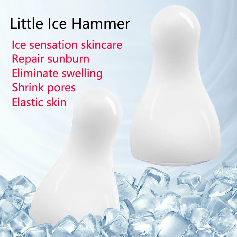 Cold Hammer Face Cooling Tool | Ice Compress & Pore Minimizer Face Cooling Tool QXL