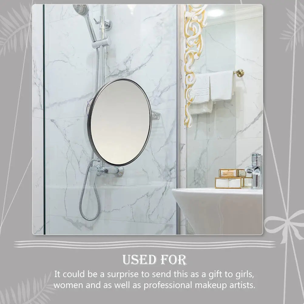 2-Pack 20X Magnifying Suction Cup Makeup Mirror | Round Magnifying Makeup Mirror QXL