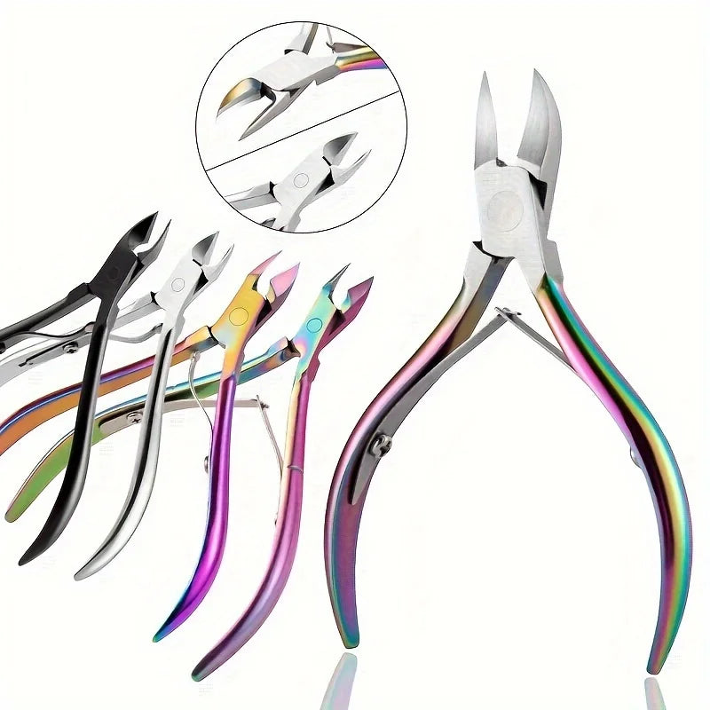 FUMOSIK Cuticle Nippers – Stainless Steel Manicure Tool Cuticle Nipper QXL