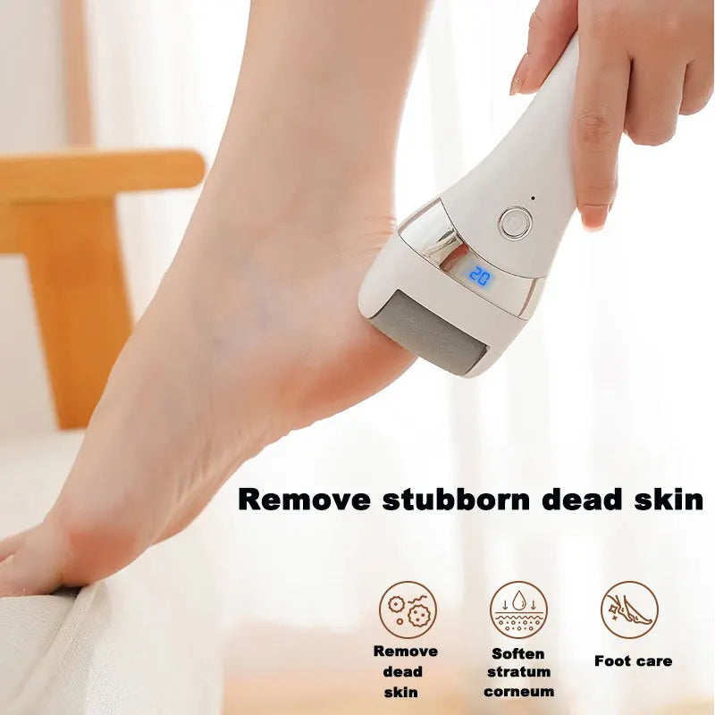 3-in-1 Rechargeable Electric Foot File & Callus Remover Electric Foot File QXL
