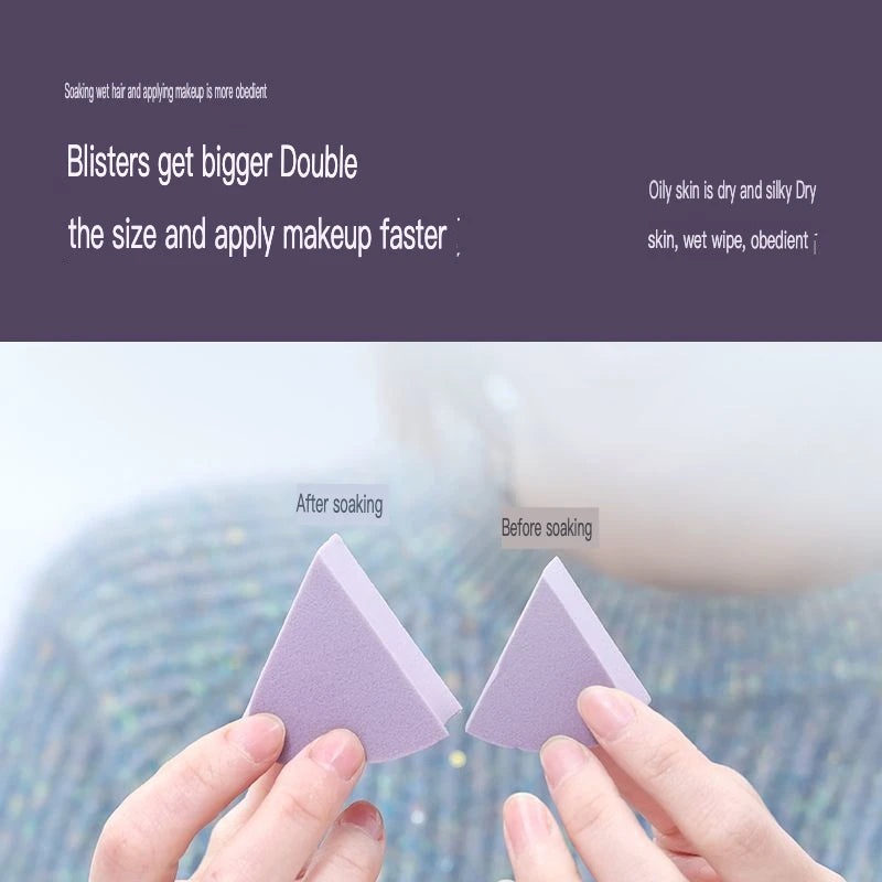 Makeup Sponge Set | Triangle, Diamond & Fan Beauty Blenders Makeup Sponge Set QXL