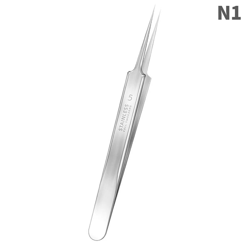 Blackhead Extractor Tweezers with LED Light | 3 Tip Styles Blackhead Extractor Tool QXL 1