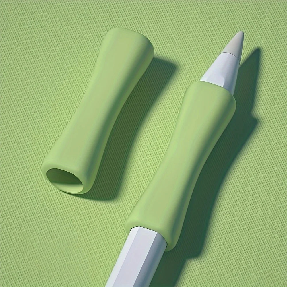 Silicone Touch Pen Grip Sleeve | Non-Slip Ergonomic Writing Aid Pen Grip Sleeve QXL