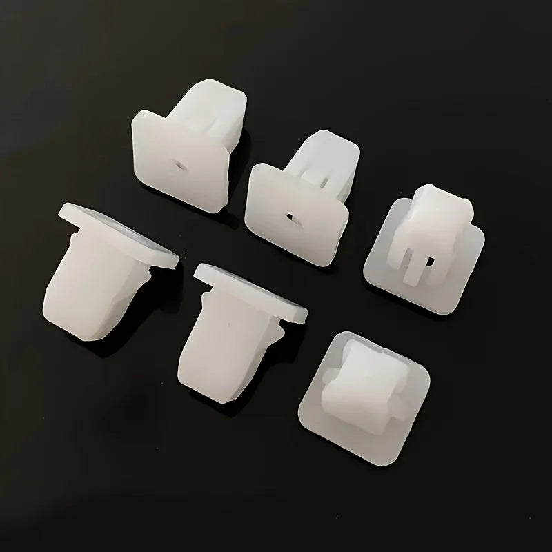 White PP Plastic Rivets | Quick-Clamp Automotive Fastener Clips Automotive Fastener Clips QXL