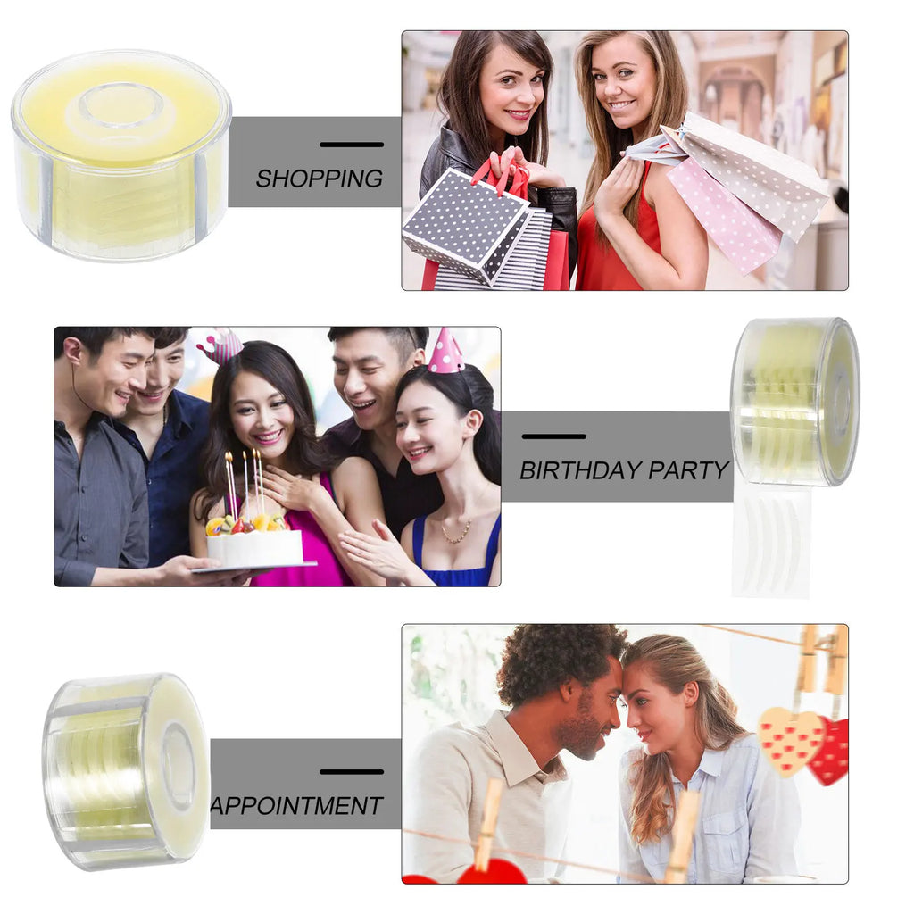 300 Pairs Invisible Double Eyelid Tape | Waterproof Stickers Eyelid Tape Stickers QXL