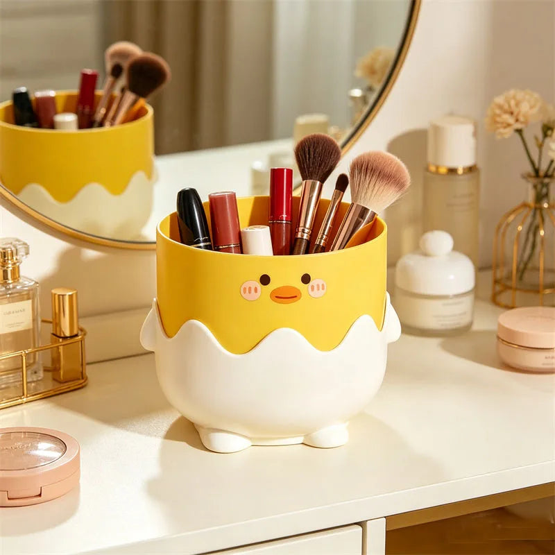 Kawaii Chick Makeup Brush Holder & Cosmetic Organizer Makeup Brush Holder QXL
