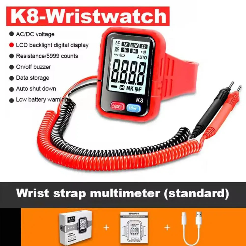 Auto-Range Digital Multimeter – NCV, Transistor & Cap Test Digital Multimeter QXL