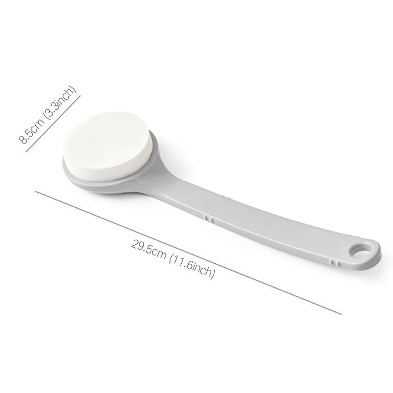 Long Handle Sponge Back Scrubber | Body Exfoliating Bath Brush Bath Back Scrubber QXL