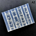 3D Rabbit & Bow Silicone Nail Art Mold | Gel Acrylic Mold Silicone Nail Mold QXL A2