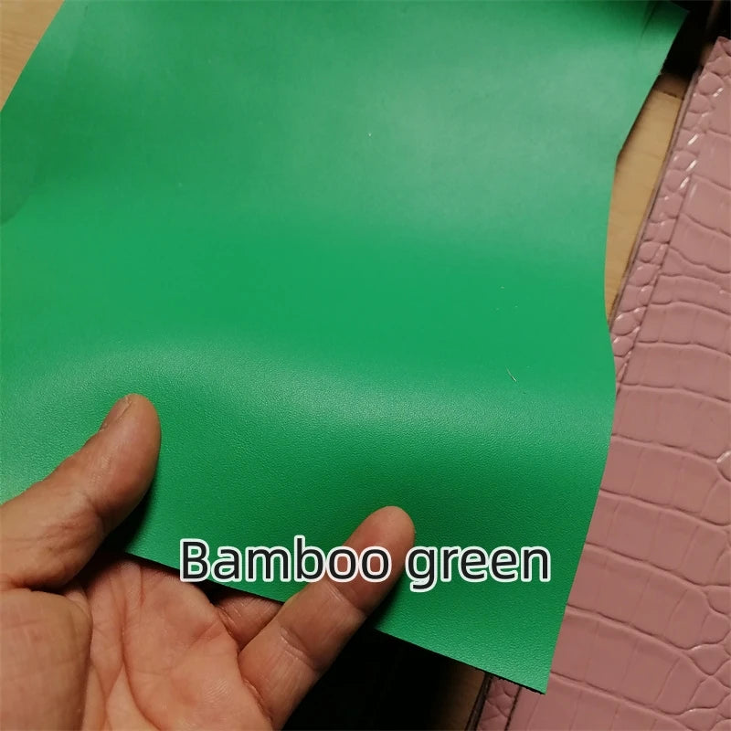 Embossed Cowhide Leather Sheet 20x30cm | First Layer DIY Craft Leather Craft Sheet QXL Green 20x30cm China Mainland