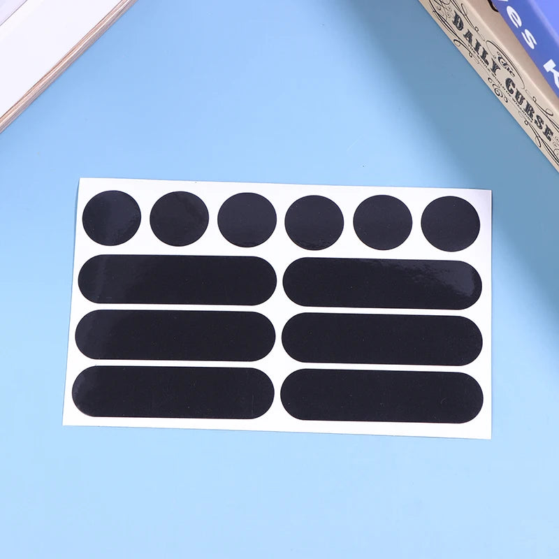 Black Reflective Stickers for Motorcycle Helmets & Bikes Reflective Helmet Stickers QXL 01