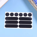 Black Reflective Stickers for Motorcycle Helmets & Bikes Reflective Helmet Stickers QXL 01