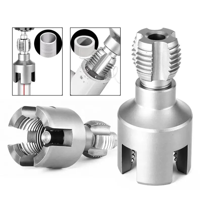 DN15/DN20 PVC Pipe Threader Kit – Internal & External Threading Pipe Threader Kit QXL