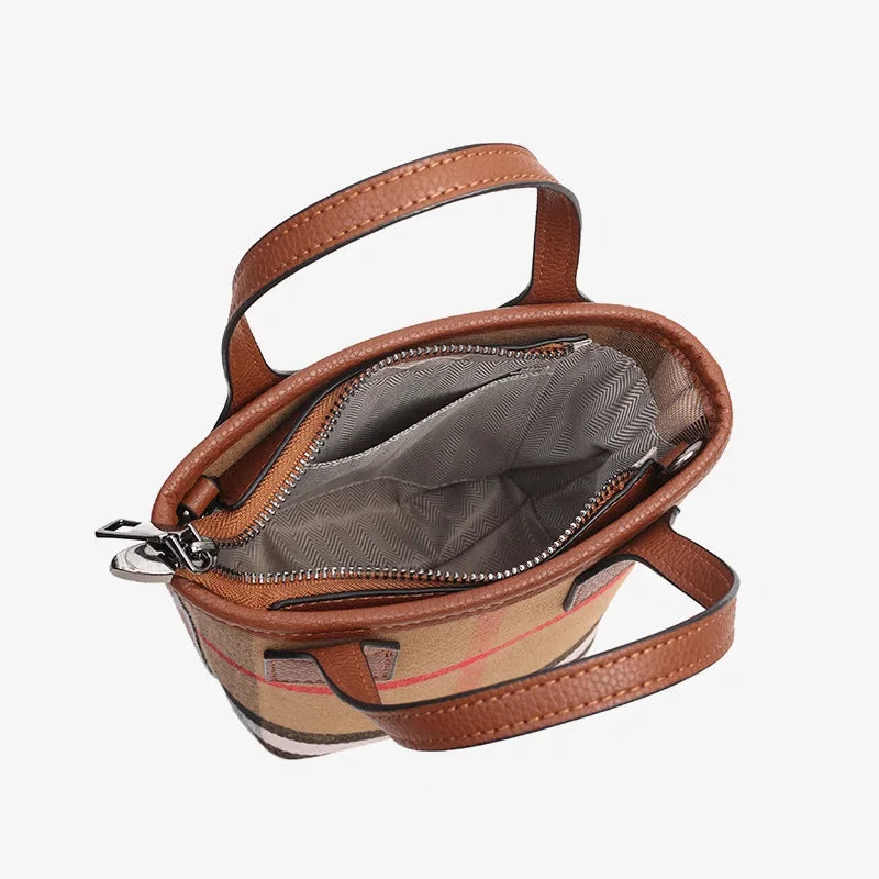 Large Leather Diaper Bag Tote | Minimalist Shoulder Bag for Moms Leather Diaper Bag QXL