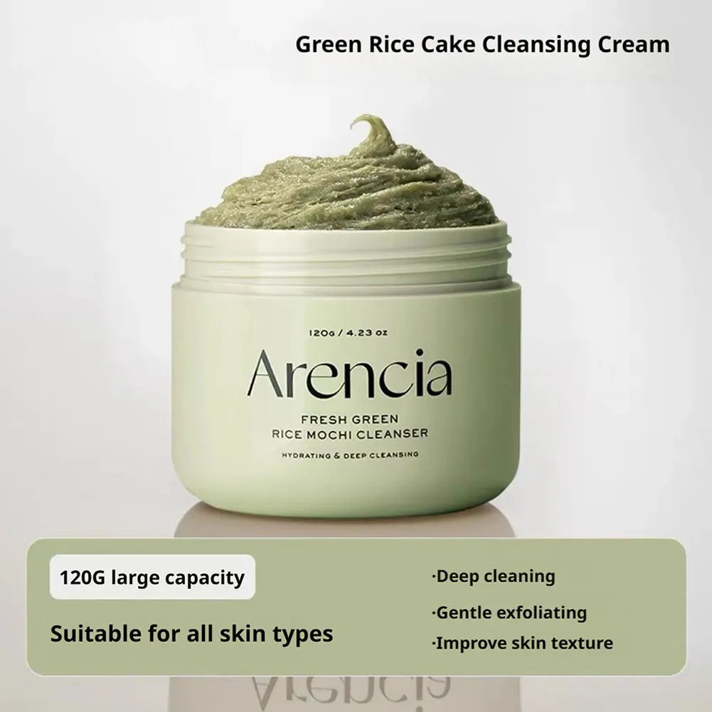 Arencia Rice Mochi Facial Cleanser 120g | Gentle Deep Cleanse Facial Cleanser QXL