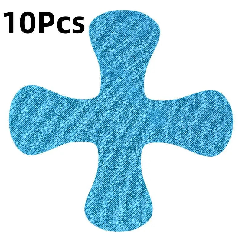 10-Pack Waterproof CGM Sensor Adhesive Patches | Hypoallergenic CGM Sensor Patch QXL Blue