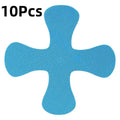 10-Pack Waterproof CGM Sensor Adhesive Patches | Hypoallergenic CGM Sensor Patch QXL Blue