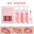 Dragon Ranee 3-Pc Glossy Lip Gloss Set | Pearlescent & Moisturizing Lip Gloss Set QXL B