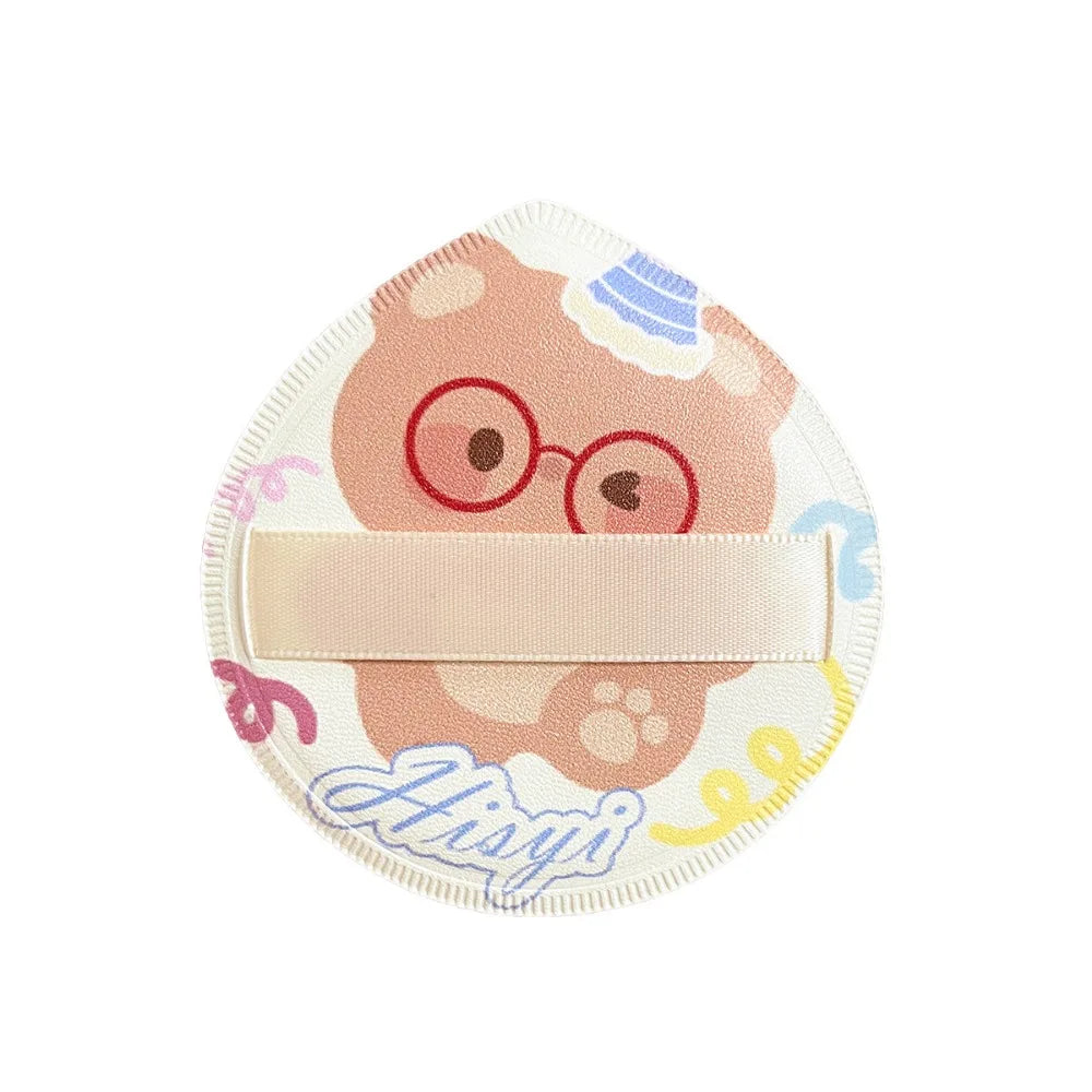 Spectacled Bear Makeup Sponge Puff | Dry & Wet Foundation Blender Makeup Sponge Puff QXL