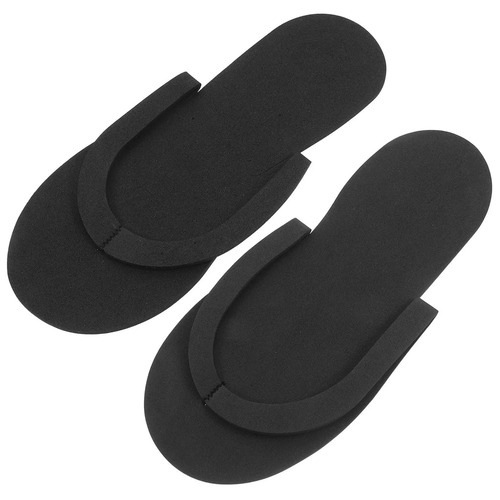 12-Pack Disposable EVA Flip Flops | Hotel Spa Travel Slippers Disposable Slippers QXL