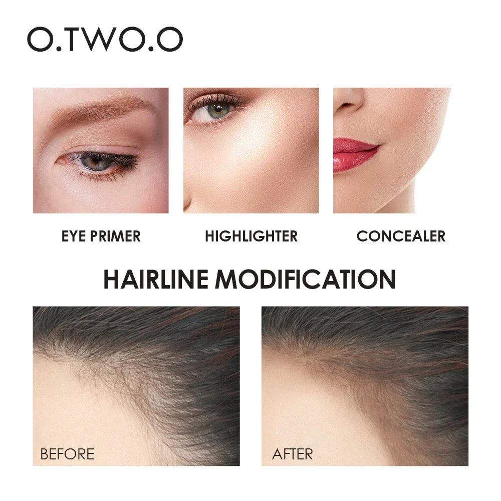 O.TWO.O Double-Headed Contour & Highlighter Stick | Matte Pen Contour Highlight Stick QXL
