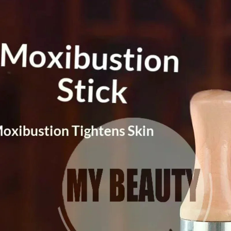 Jade Moxibustion Stick | 360° Gua Sha & Acupoint Massage Tool Facial Massage Tool QXL