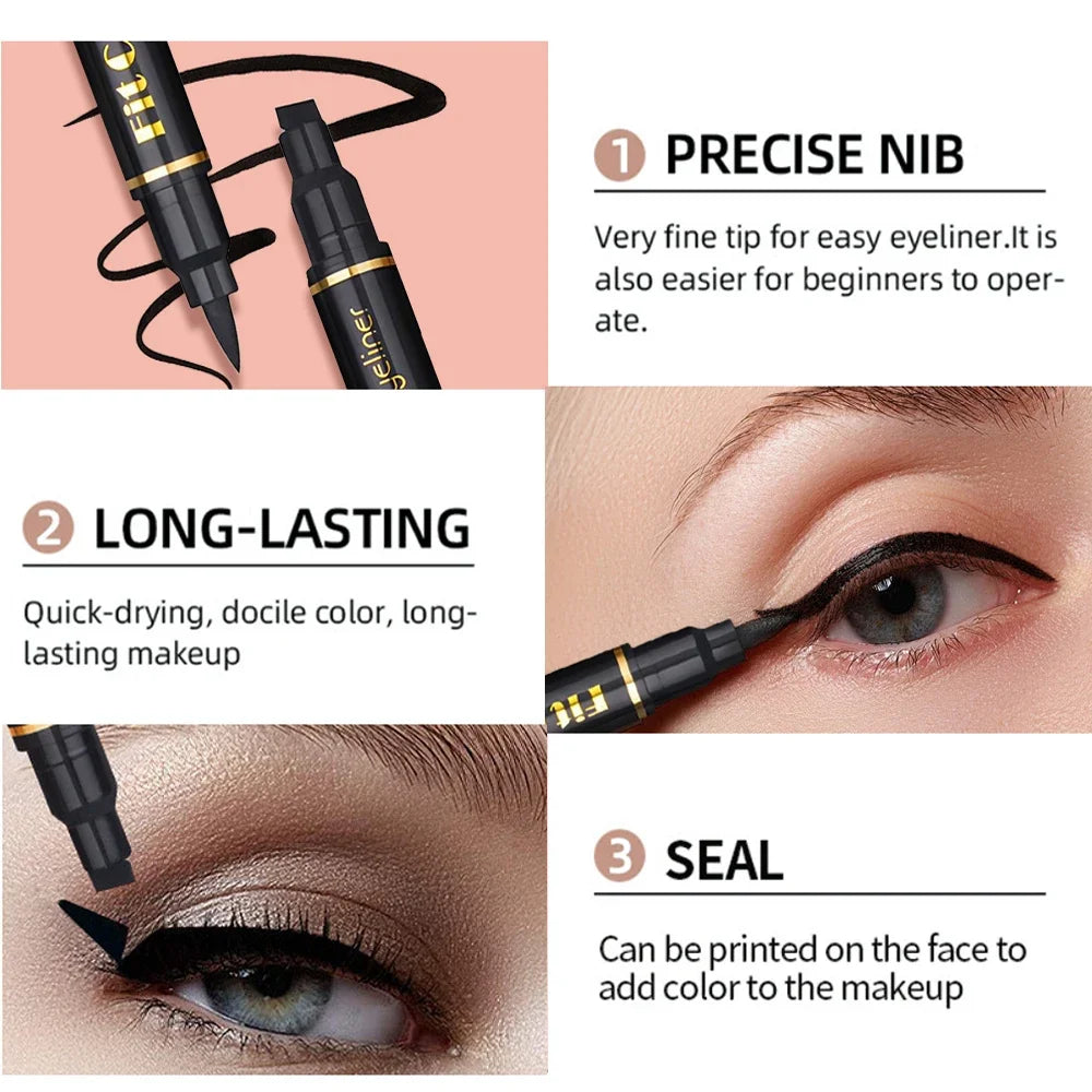 Fit Colors 4-in-1 Eye Makeup Set | Shadow, Mascara, Liner & Brow Eye Makeup Set QXL