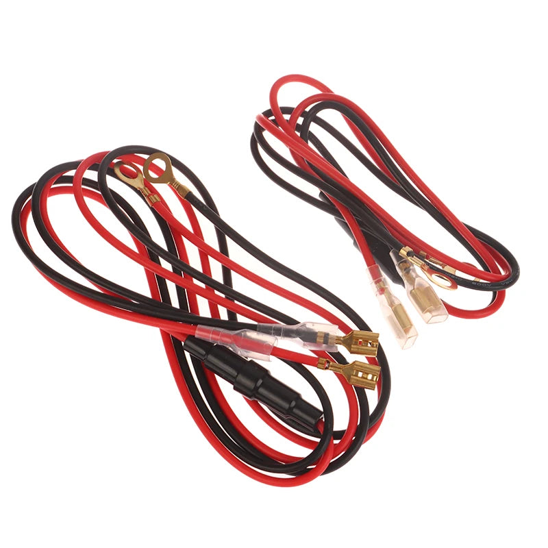 USB Charger Socket Wire Harness 10A Fuse | Car ATV Motorcycle Vehicle USB Charger QXL