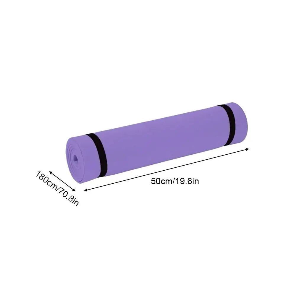 Thick Foldable EVA Yoga & Fitness Mat | Anti-Slip Exercise Mat Yoga & Fitness Mat QXL