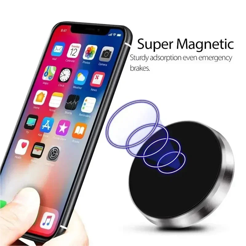 Universal Magnetic Car Phone Mount | Dashboard & Wall Holder Magnetic Phone Mount QXL
