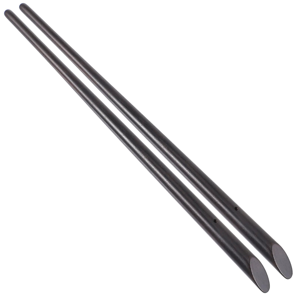 2-Pack Ebony Wood Hair Sticks | Oriental Bun Hair Fork Hair Sticks QXL Default Title
