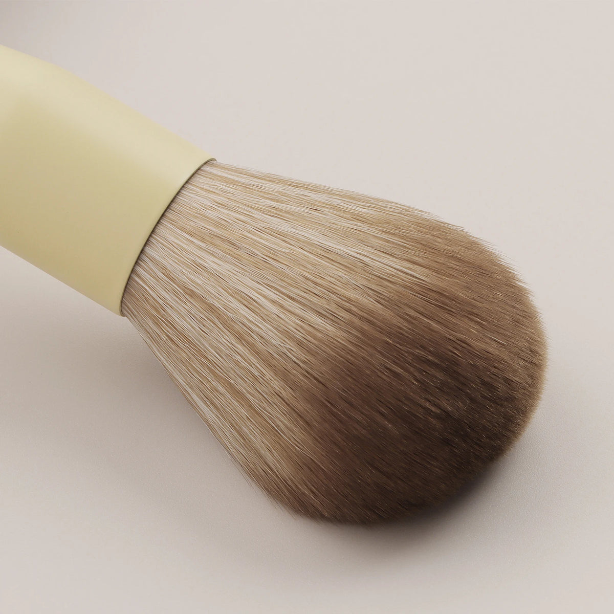 11-Pc Cream Yellow Makeup Brush Set | Soft Gradient Bristles Makeup Brush Set QXL