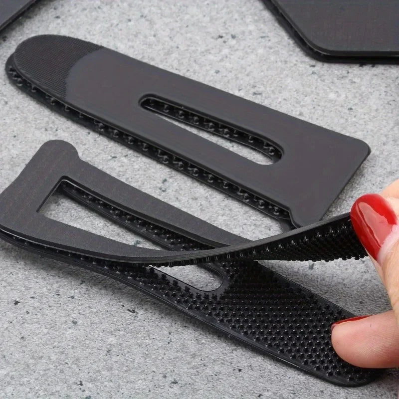 PVC Anti-Slip Cuff Sleeve Buckle Fastener | 2 or 4 Pack Clothing Fastener QXL