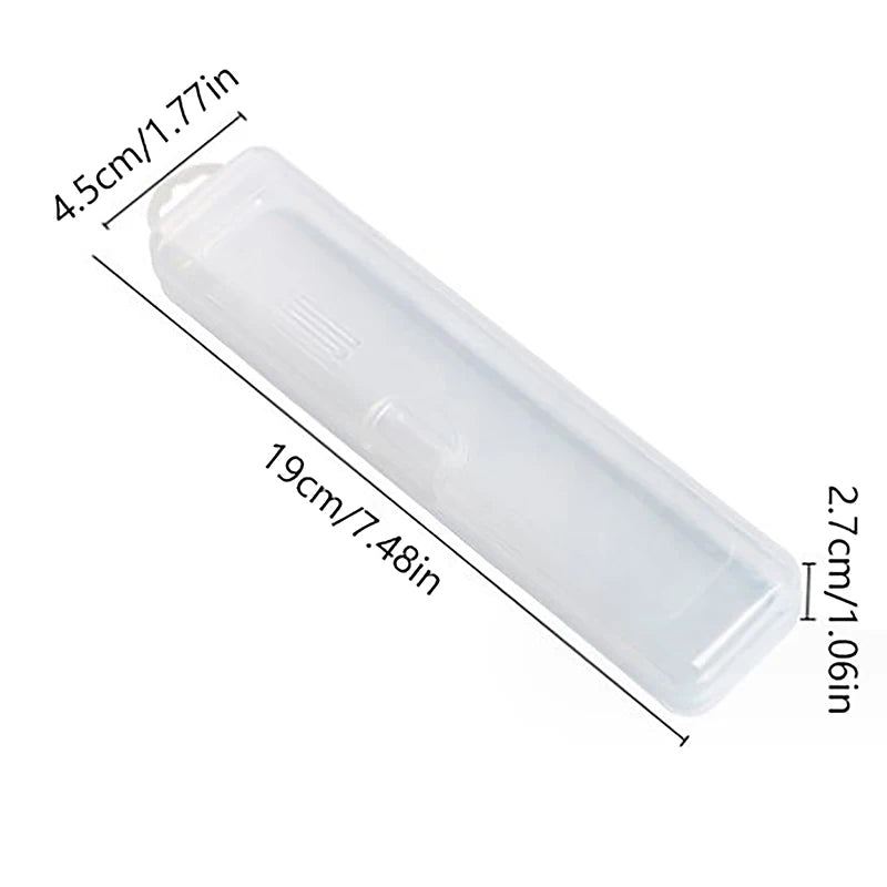 Transparent Makeup Brush & Pencil Organizer with Cover Makeup Brush Organizer QXL M