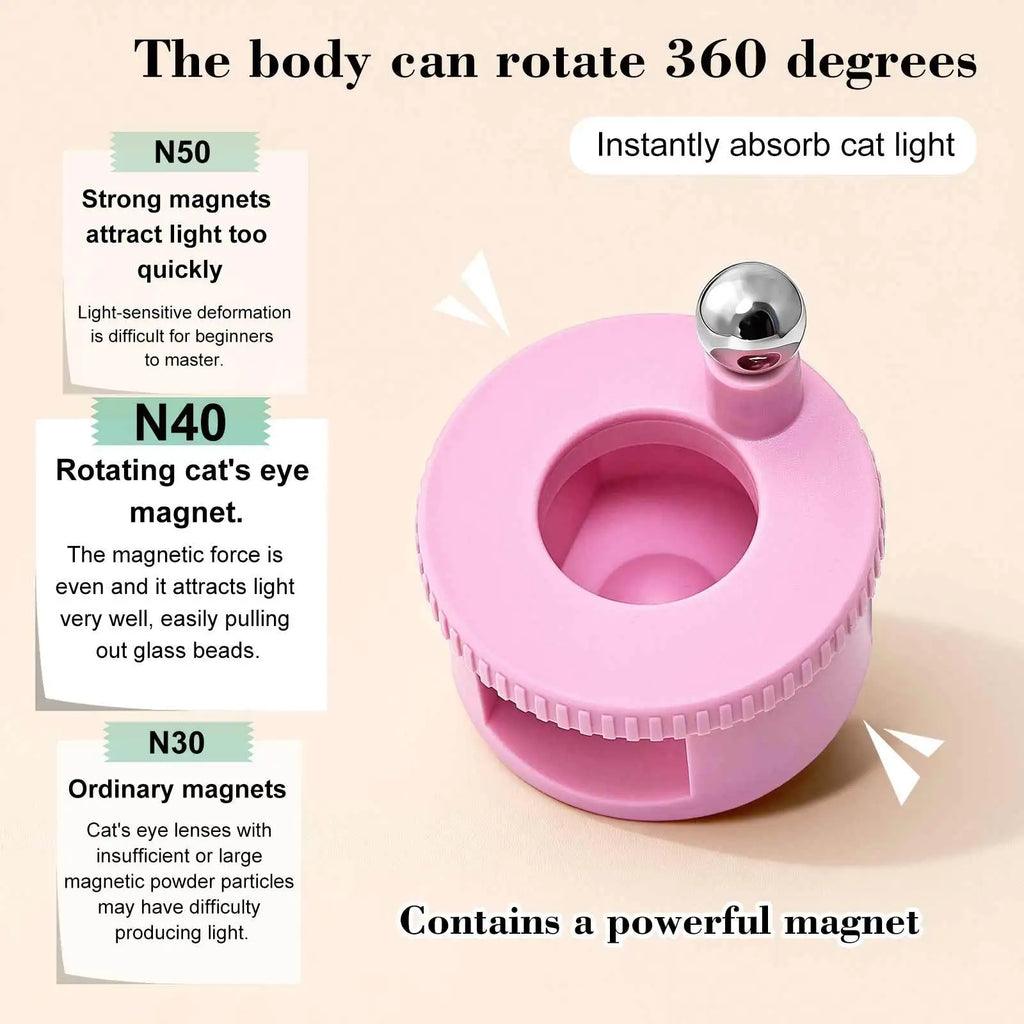 Cat Eye Nail Magnet Tool | Wide Light & French Styles Nail Art Magnet Tool QXL