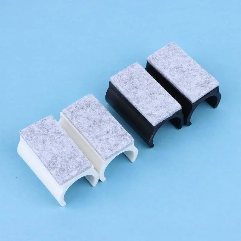 10-Pack U-Shape Chair Leg Caps 19/22/25mm Non-Slip Floor Protectors Furniture Leg Caps QXL
