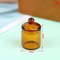 1:12 Dollhouse Miniature Glass Candy Jar | Kitchen Decor Dollhouse Miniature QXL 3