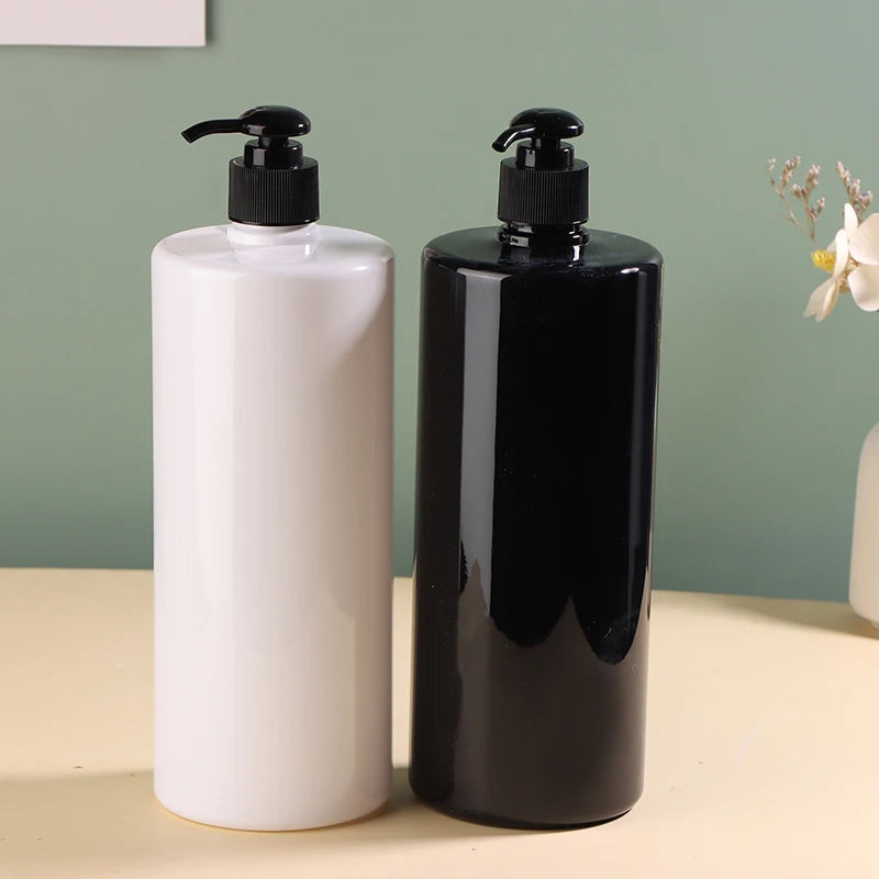 1000ml Refillable Soap & Shampoo Dispenser Bottle | Bathroom Refillable Dispenser Bottle QXL
