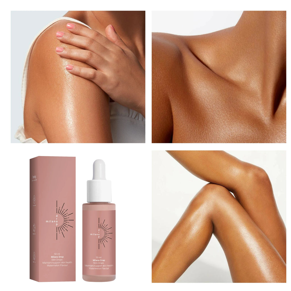 Sunless Self-Tanning Drops 50ml | Natural Bronze Glow Self-Tanning Drops QXL