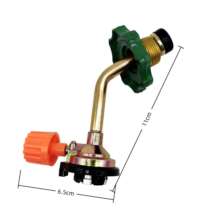 Butane Gas Cylinder Refill Valve Adapter for Camping & Hiking Gas Refill Adapter QXL