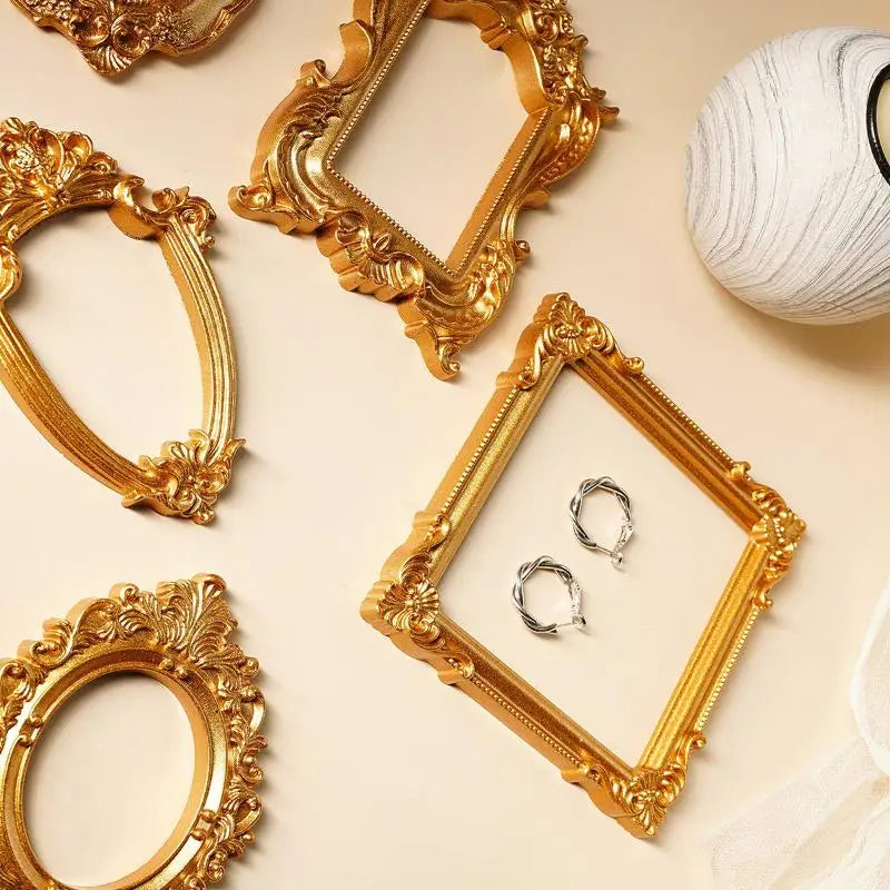 Vintage Gold Shadow Box Frame | 3D DIY Photo Memory Display Shadow Box Frame QXL